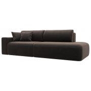 коричневый велюр