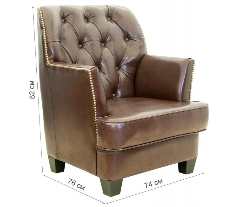 Кресло Noff 5KS24022-BR Кресло Noff 5KS24022-BR