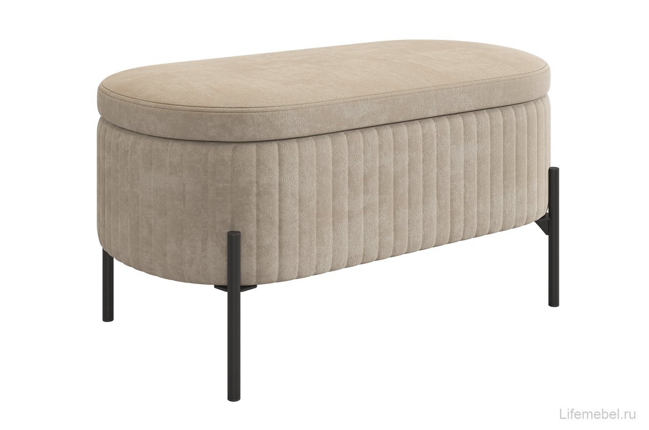 Пуф Винни капучино (велюр)