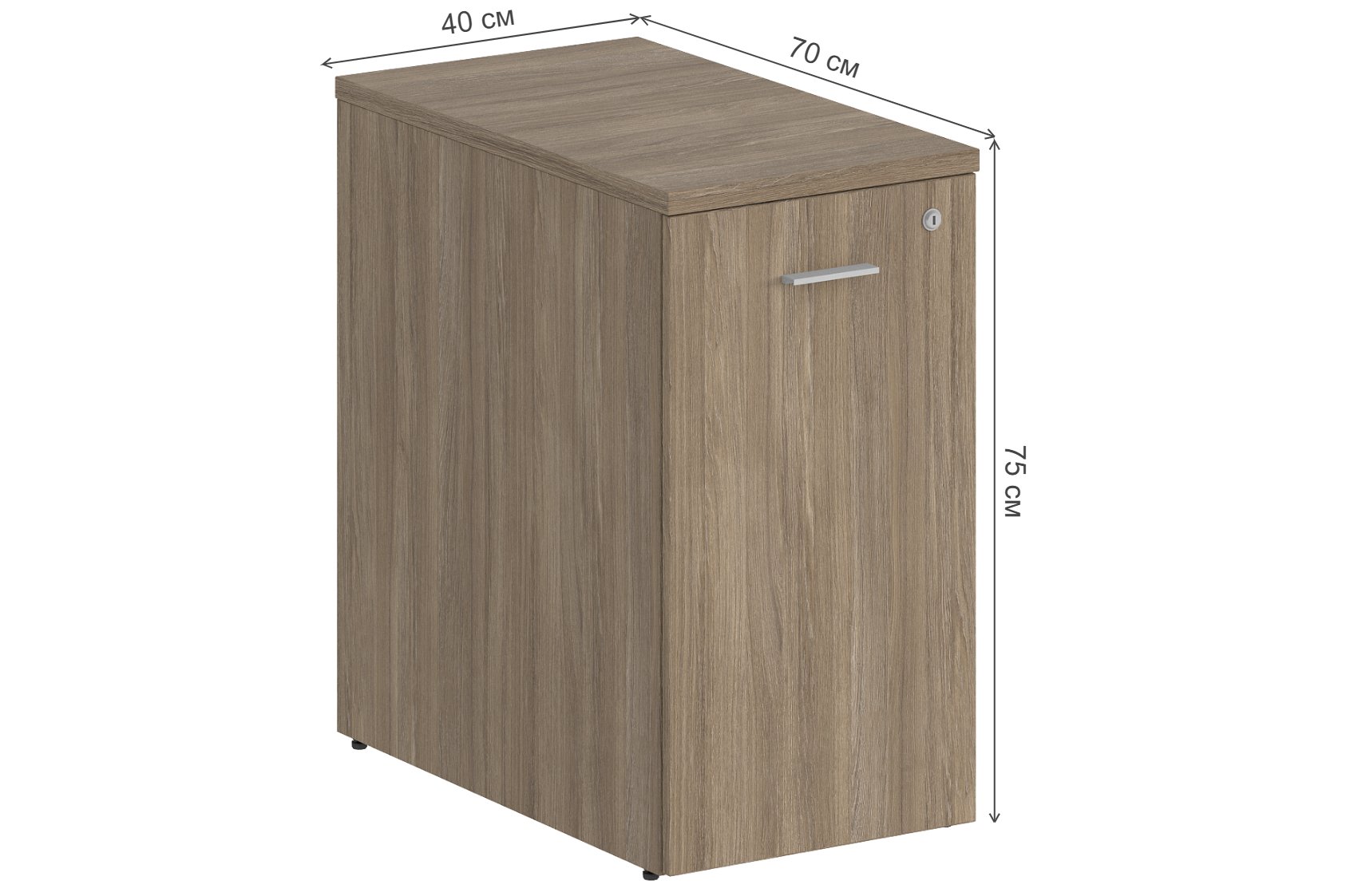 Тумба SG.902 дуб темный