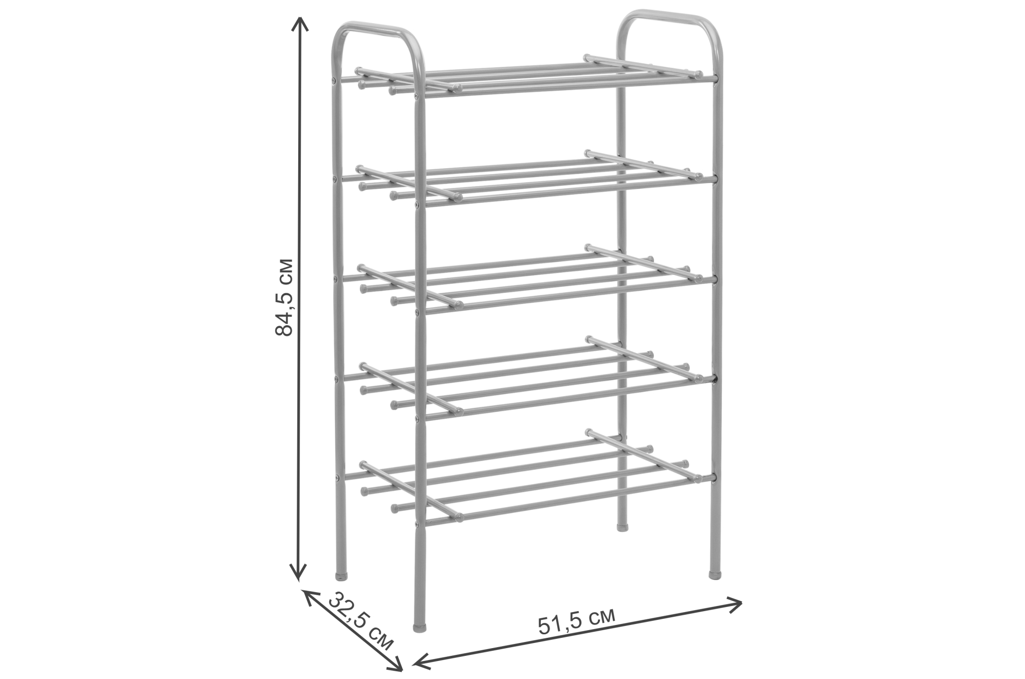 Обувница Leset Комо 5 черная