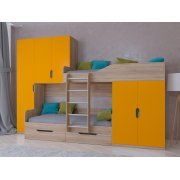 дуб сонома / оранжевый