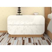 бук / белоснежный глянец