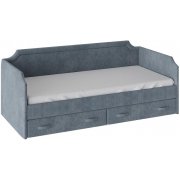 синяя замша