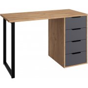 дуб крафт золотой / графит