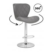 серая искусственная кожа