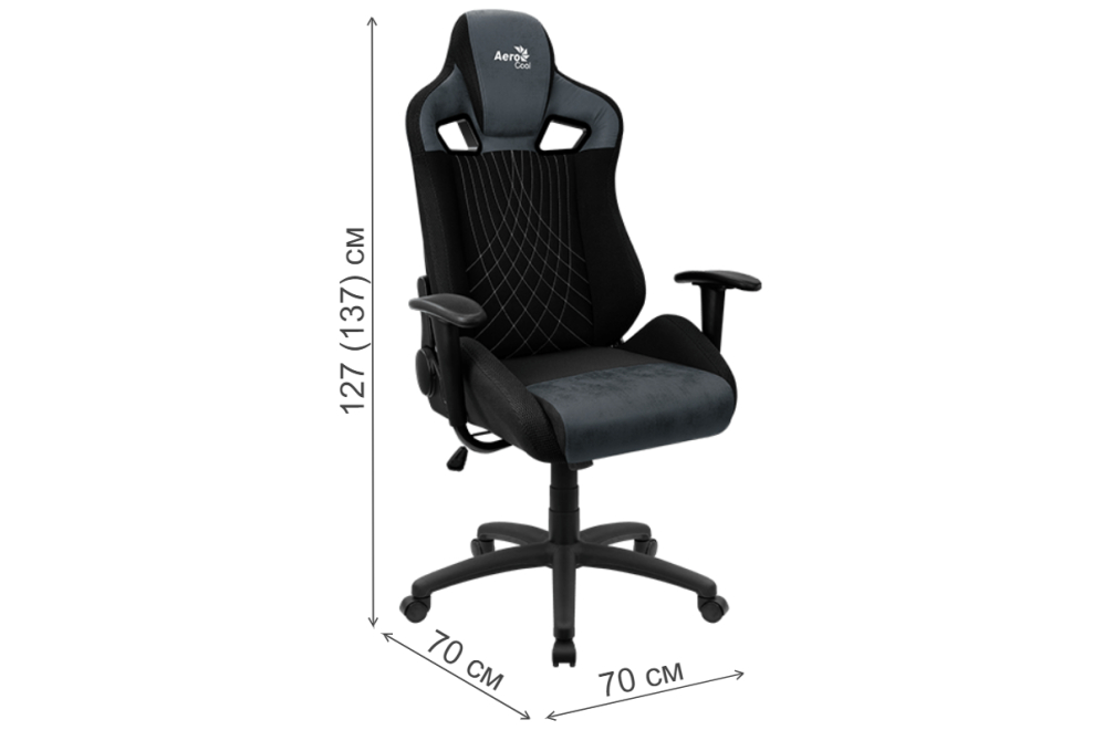 Компьютерное кресло Aerocool Earl steel blue Компьютерное кресло Aerocool Earl steel blue