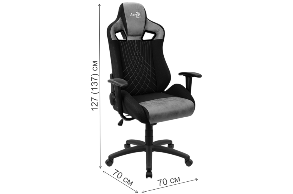 Компьютерное кресло Aerocool Earl stone grey Компьютерное кресло Aerocool Earl stone grey