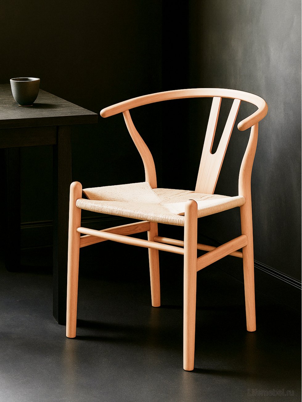 Деревянный стул Arcus wood / beige