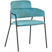 светло-бирюзовый / черные ножки