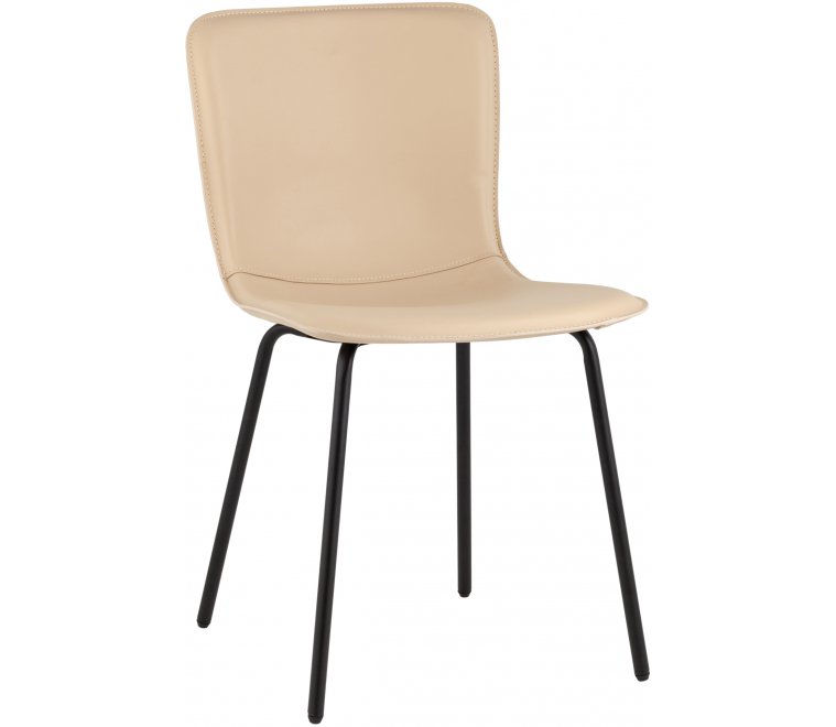 Стул на металлокаркасе Pluto бежевый Стул на металлокаркасе Pluto бежевый