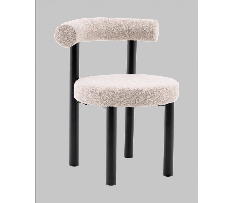 Стул на металлокаркасе Tomo бежевый Стул на металлокаркасе Tomo бежевый