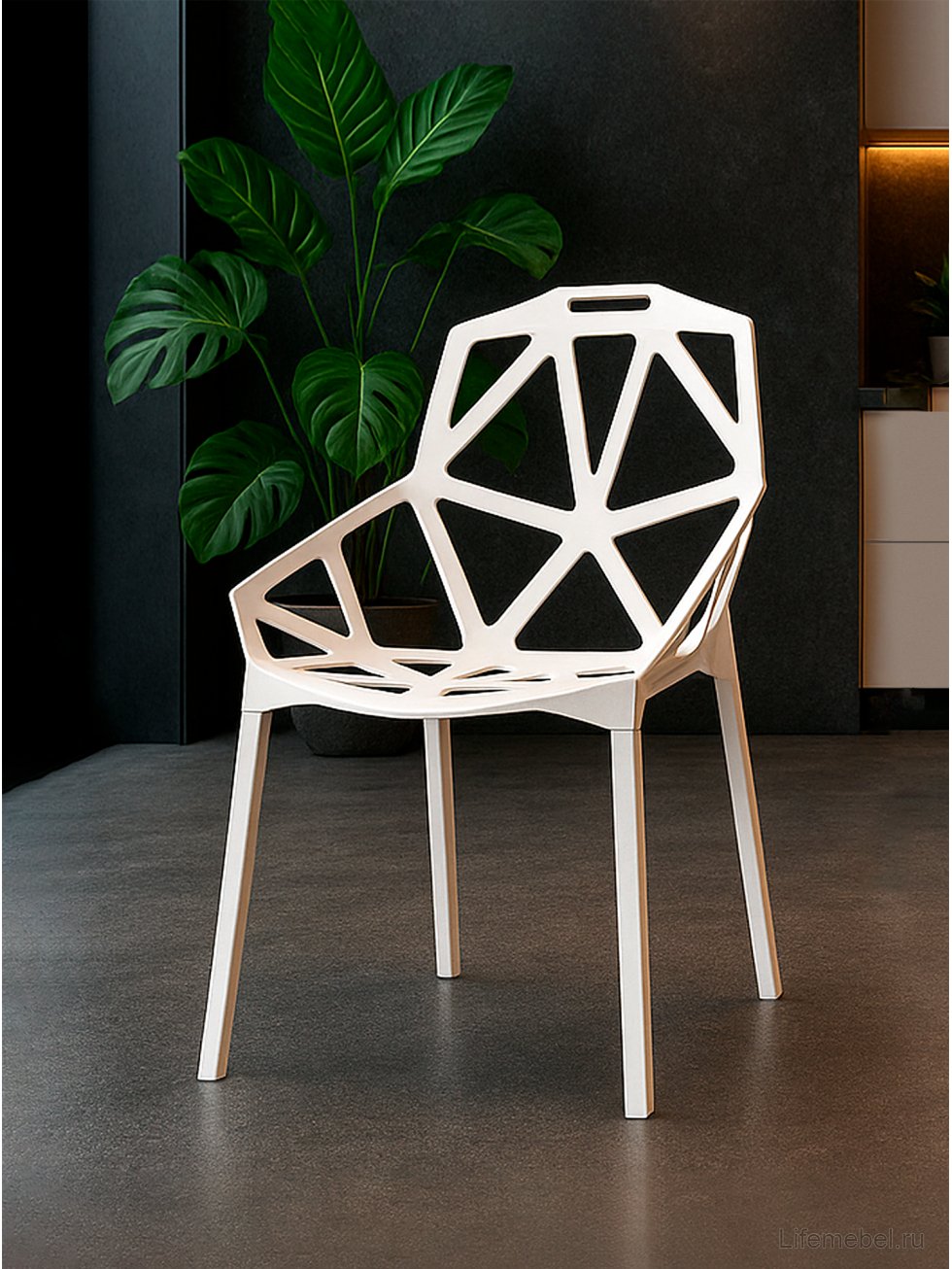 Стул One PC-015 белый