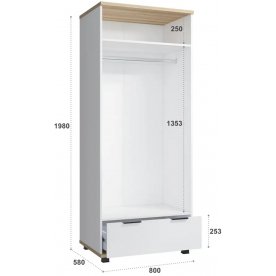 Комплект детской мебели Скайлайт комплектация 8