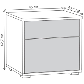 Комплект детской мебели Вуди