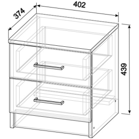 Комплект детской мебели Виста 1 комплектация 1