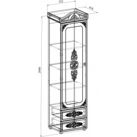 Комплект детской мебели Ассоль комплектация 4