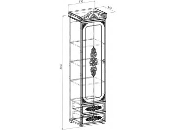Комплект детской мебели Ассоль комплектация 4