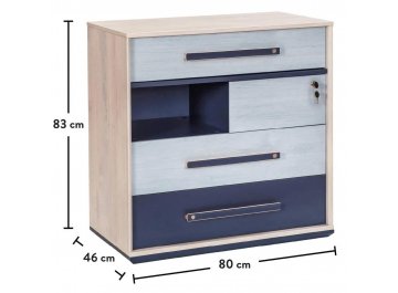 Комод детский Trio