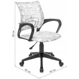 Компьютерное кресло Бюрократ Burokids 1