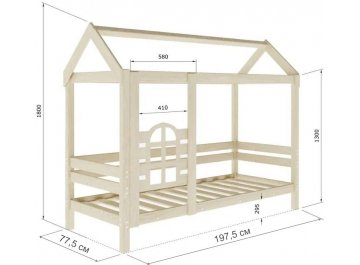 Кровать-домик Кристин