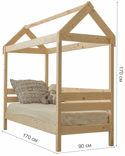 Кровать-домик Линда 80х160