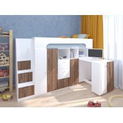 белый / орех