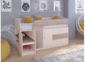 Кровать-чердак Астра 9/1