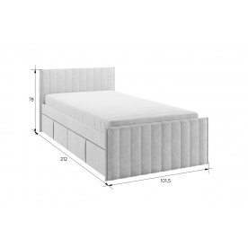 Детские мягкие кровати Твикс 90х200