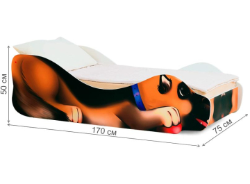 Подростковая кровать Овчарка Верный