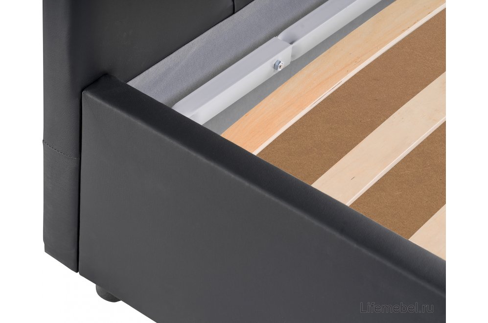 Полутораспальная кровать Афродита-3 120х200 розовый велюр bingo mauve