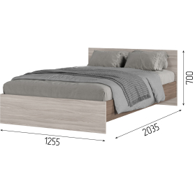 Полутораспальная кровать Бренди КР 556