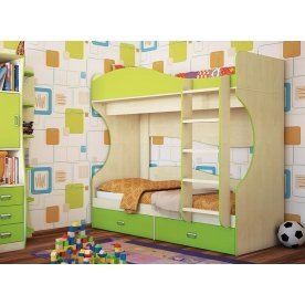 Двухъярусная кровать Комби