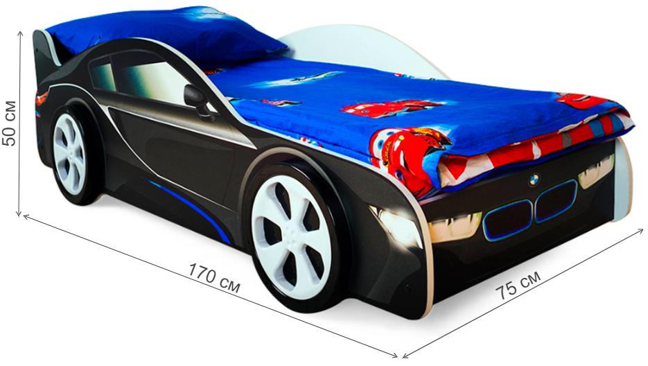Кровать-машина BMW 70х160