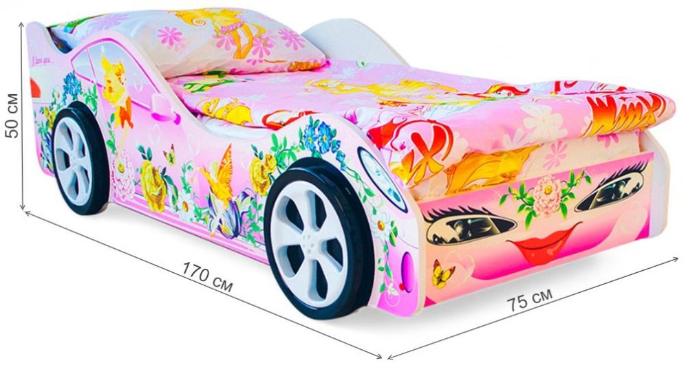 Кровать-машина Фея 70х160