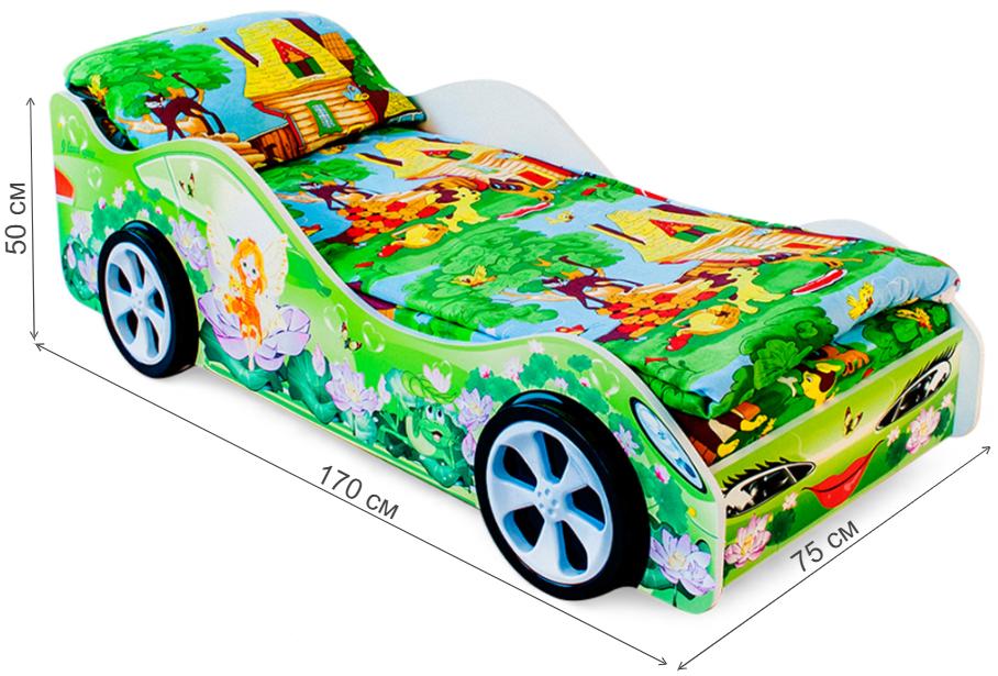 Кровать-машина Сказка 70х160