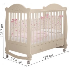 Кроватка Мишутка 1 с ящиком