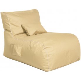 Пуф бежевый оксфорд