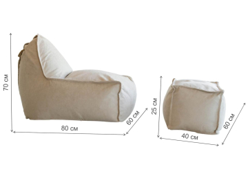 Пуф-мешок Манхеттен