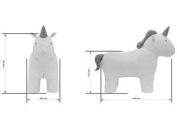Пуф Leset Unicorn