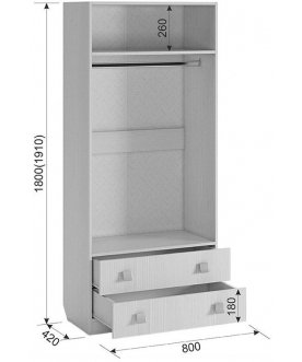 Шкаф Фэнтези MDF-01.1747