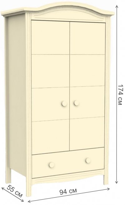 Шкаф Fiorellino Slovenia new ivory