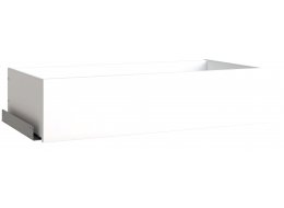 Ящик Макс выдвижной в узкий двухдверный белый