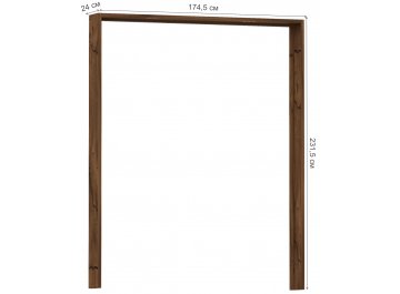 Обрамление шкафа Глазго