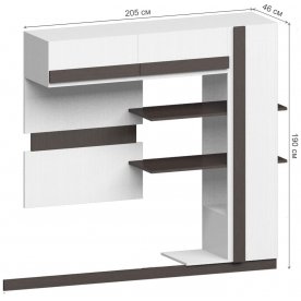 Надстройка для ТВ-тумбы Милли