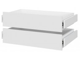 Ящик для шкафа Даиго белый текстурный