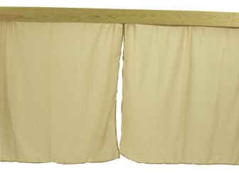 Комплект штор Коричневые