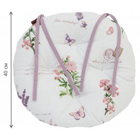 Подушка на стул круглая Aromate