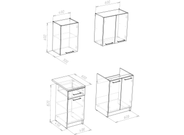 Кухонный гарнитур Калиса
