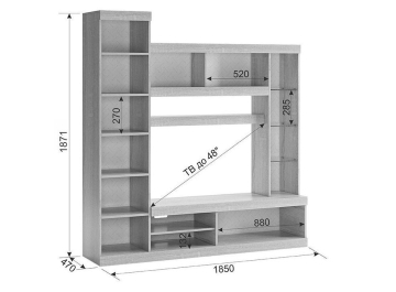 Готовая гостиная Макси К1